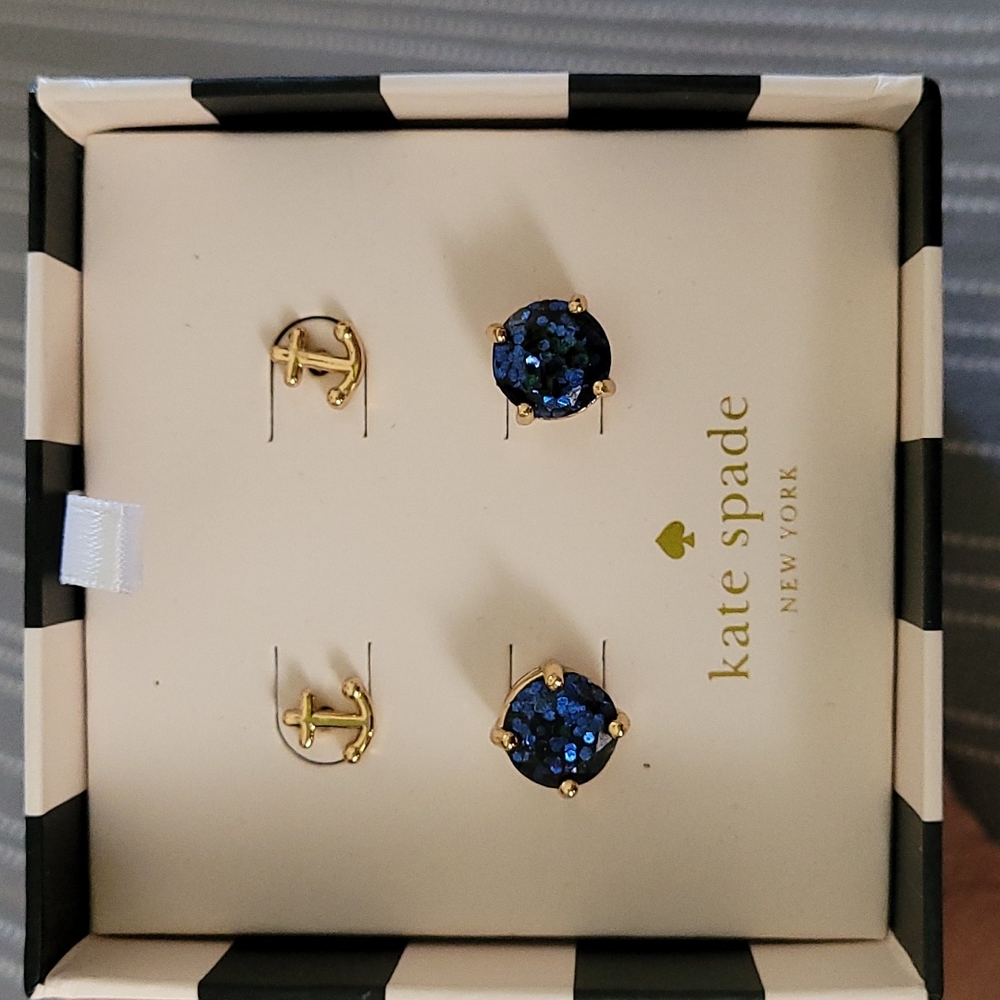 Kate Spade boxed earring set